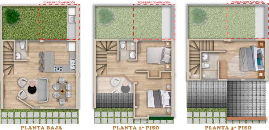 Conjunto Residencial KIRÚ – Casa Tipo «D»